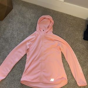 Size S, New Balance pink zip up.